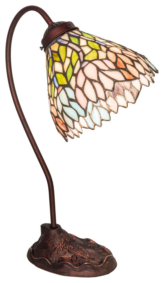 18 High Wisteria Desk Lamp