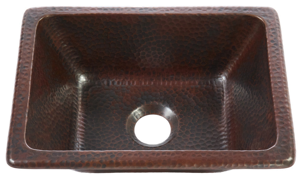 Hawking 12" Dual Flex Bathroom Sink in Copper