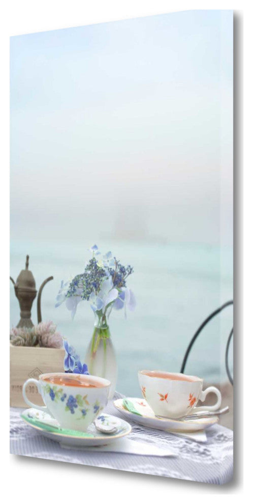 Outdoor Tea Party For Two 4 Giclee Wrap Canvas Wall Art