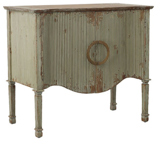 Willow 36" Distressed 2-Door Sideboard, Gray