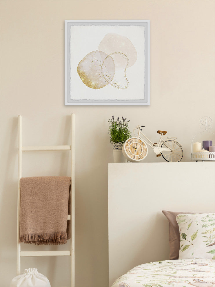 "Enhanced Deformation" Framed Painting Print, 32x32