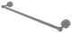 Waverly Place 24" Shower Door Towel Bar, Matte Gray