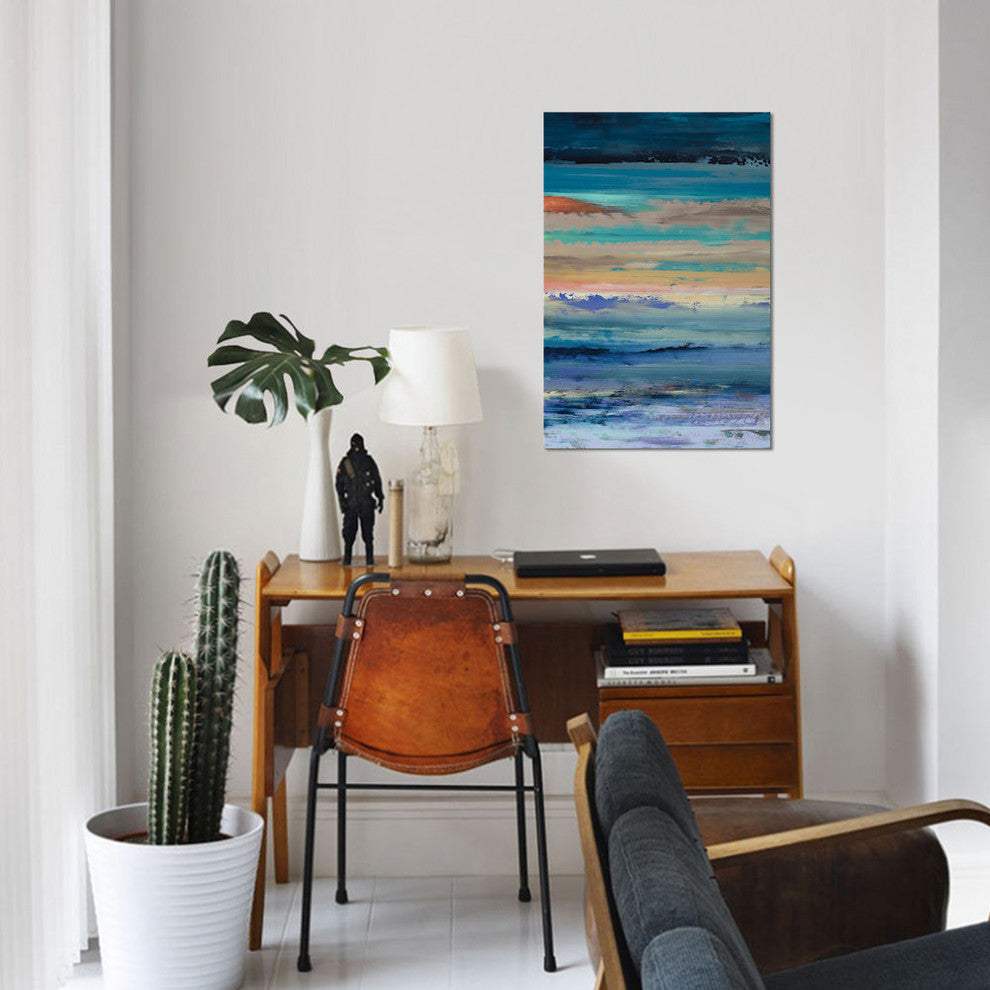 "Dynamic Vibrations" by Alicia Dunn, Canvas Print, 26"x18"
