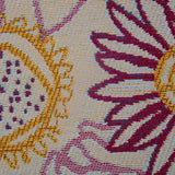 Keukenhof Cream Multi-Tone Rug'd Chair Mat, 36"x48", .5" Pile Height