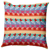 Love Garden Decorative Throw Pillow, Corn Stalk, 16"x16"
