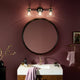 26" 3-Light Vanity Light With Clear Glass
