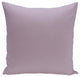 Solid Color Decorative Pillow, Lilac Purple, 18"x18"