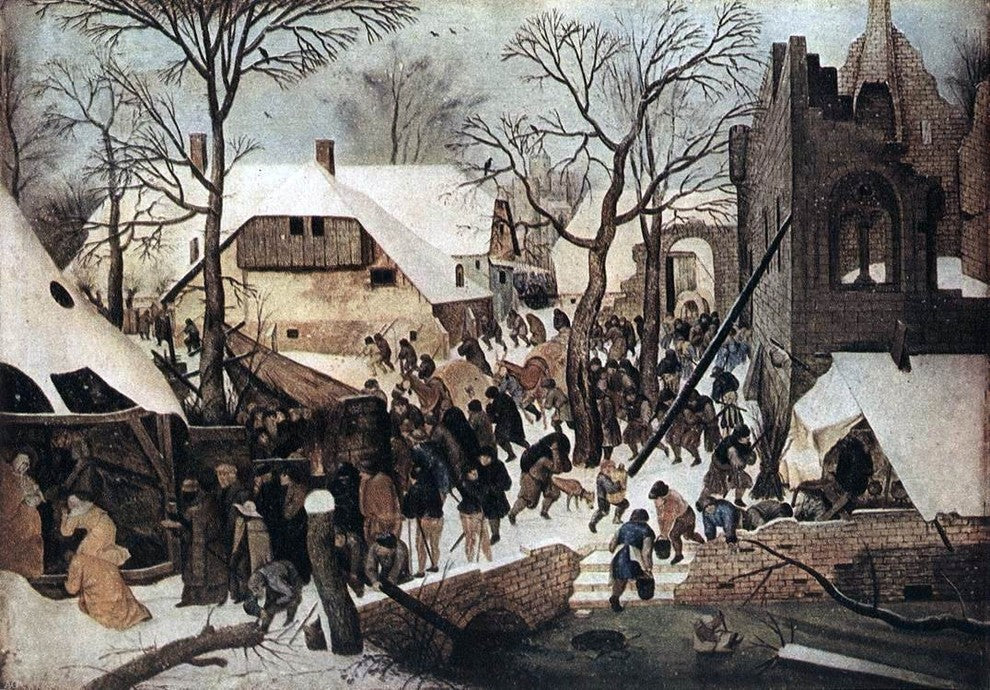 The Younger Pieter Brueghel Adoration of the Magi Wall Decal