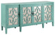 Stein World Lawrence Cabinet In Turquoise