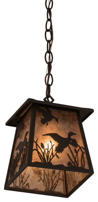 7Sq Ducks in Flight Mini Pendant