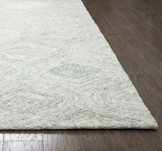 Rizzy Home Brindleton BR364A Green Trellis Area Rug, 3'x5'