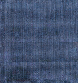 Pata Hand Woven Chunky Jute Navy 9' Square Area Rug