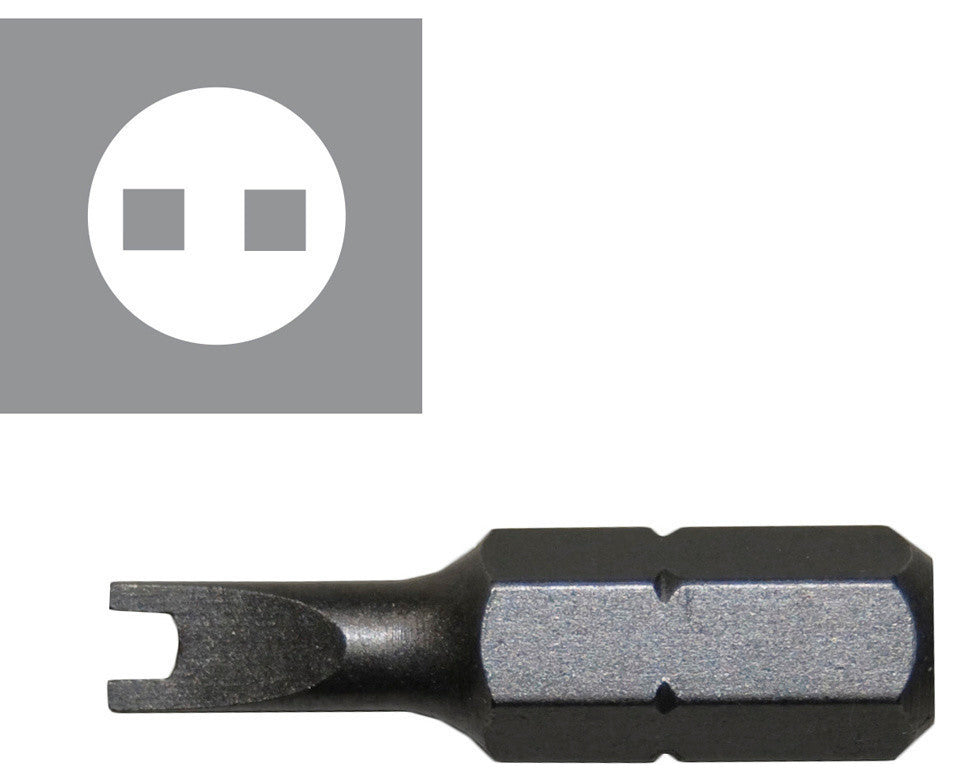 S2 Steel Spanner Bit, No.8x1"