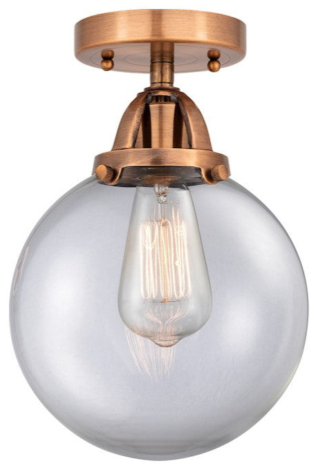INNOVATIONS LIGHTING 288-1C-AC-G202-8-LED Beacon 1 Light 8 inch Semi-Flush Mount