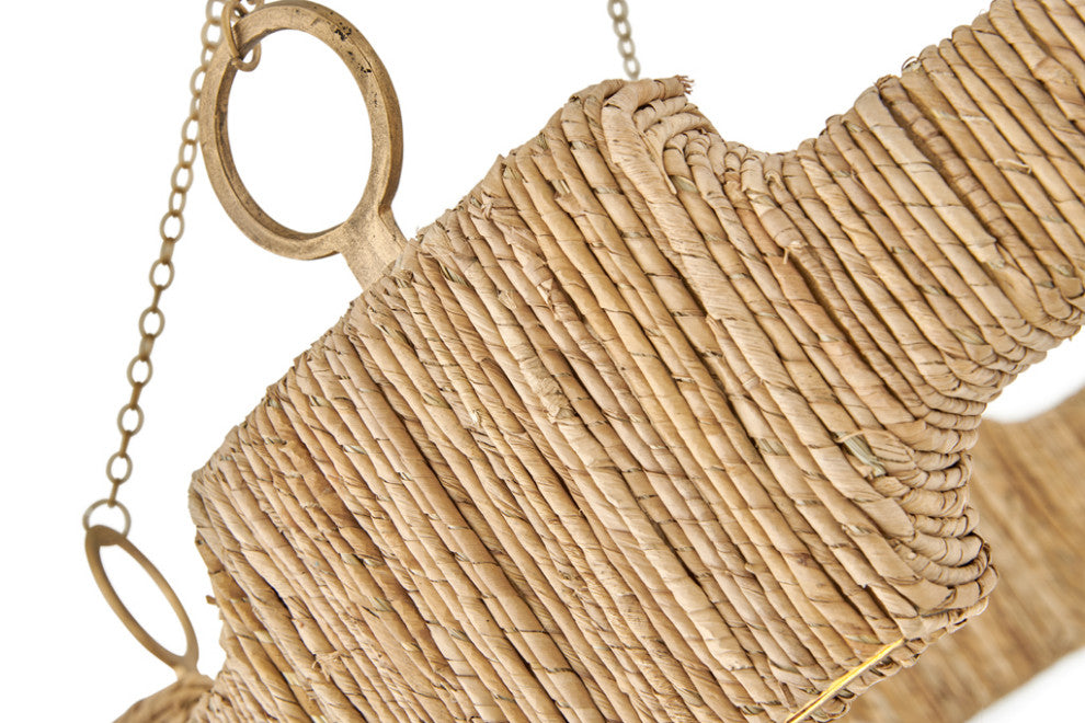 Hinkley Raffi Large Led Linear, Burnished Gold