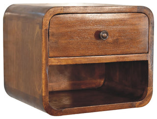 Mini Curve Floating Nightstand