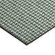 Indoor/Outdoor Hinton HN1 Green Machine Washable 1'8" x 2'6" Rug