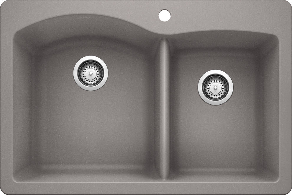 Diamond 1-3/4 Bowl Dual Mount
