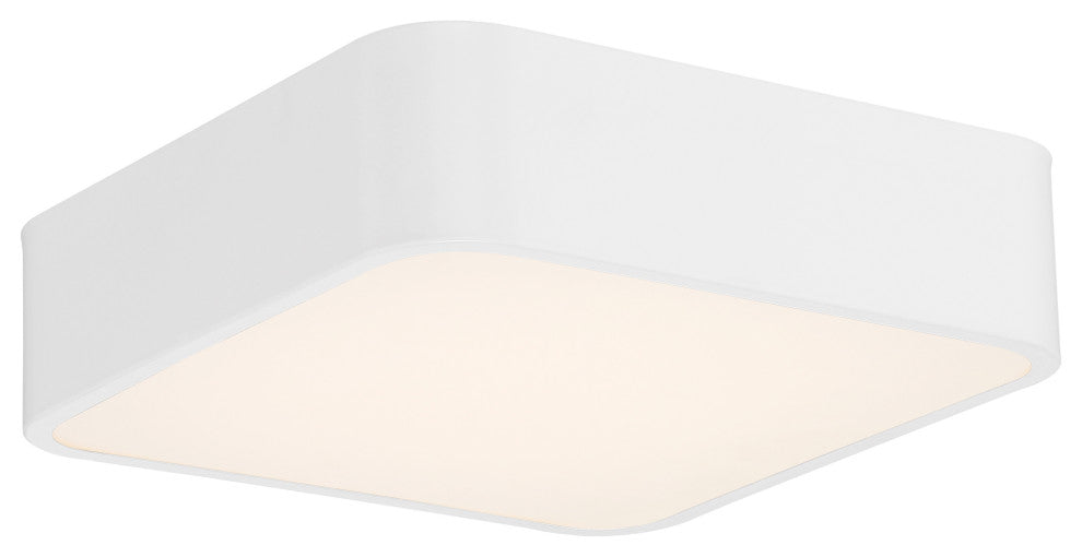 Access Lighting 49980LEDD-ACR Granada 12"W LED Flush Mount Square - White