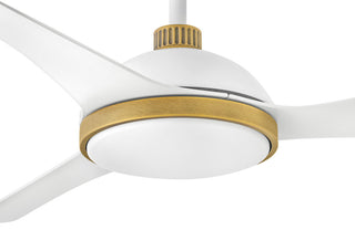 Hinkley Lighting 906556-LDD Alba 56" 3 Blade Indoor LED Ceiling - Matte White /
