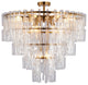 Bethel International LX54L 10-Light Chandelier, Antique Bronze