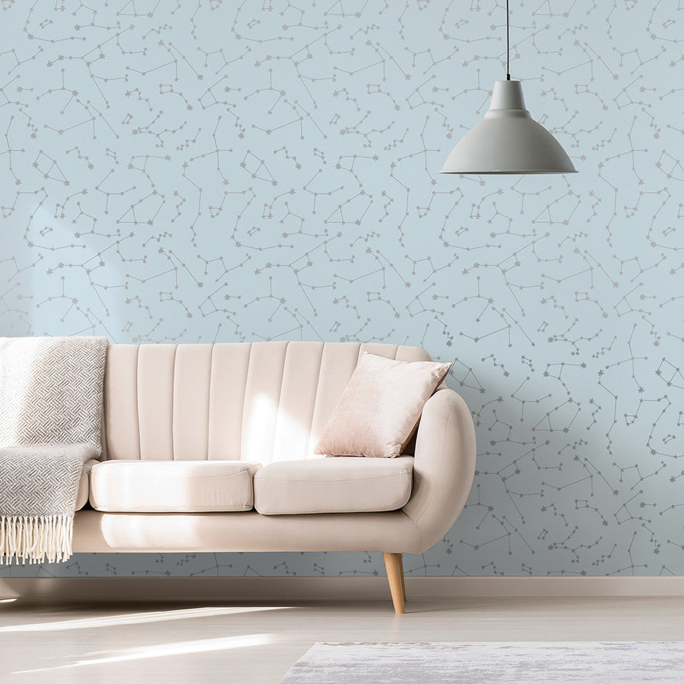 Constellations Powder Peel and Stick Wallpaper