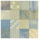 "16 Blocks Square XVI" Digital Paper Print by Kathrine Lovell, 26"x26"