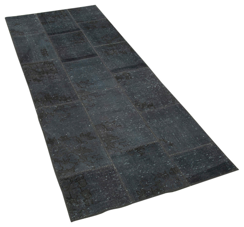 Rug N Carpet - Handwoven Oriental 2' 10" x 7' 1" Antique Patchwork Runner Rug