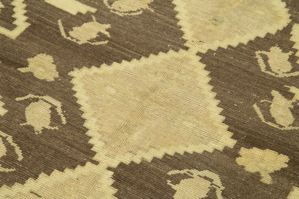 Rug N Carpet - Handmade Oriental 4' 1'' x 7' 5'' Vintage Wool Rug