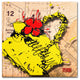 ''Flower Purse Red on Yellow'' Canvas Art by Roderick Stevens