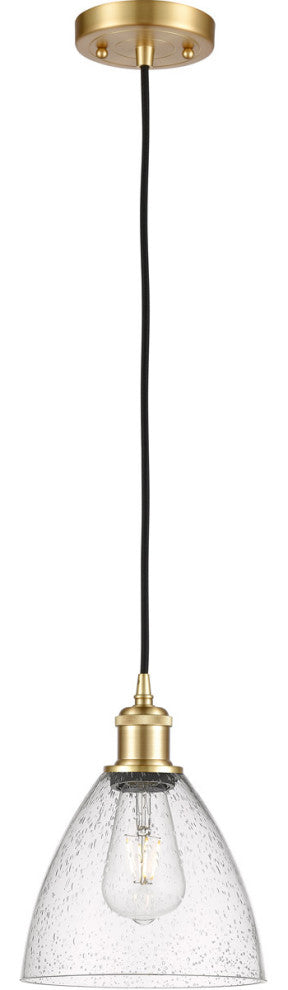 Innovations 516-1P-SG-GBD-754-LED 1-Light Mini Pendant, Satin Gold