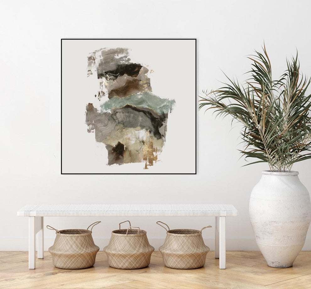 "Return to Spring" Framed Canvas by Giant Art 20"x20"