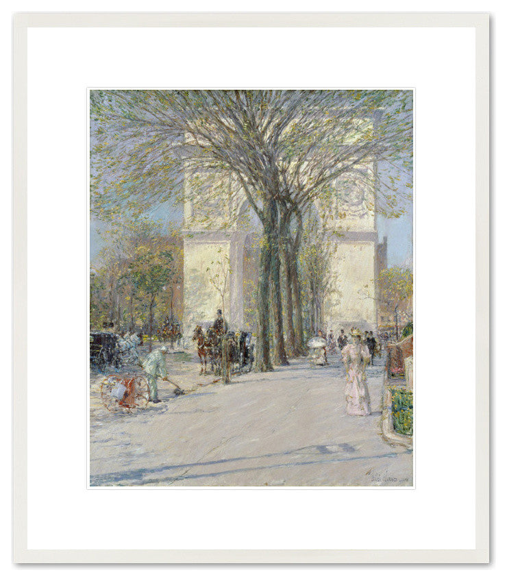Washington Arch, Spring, 1890