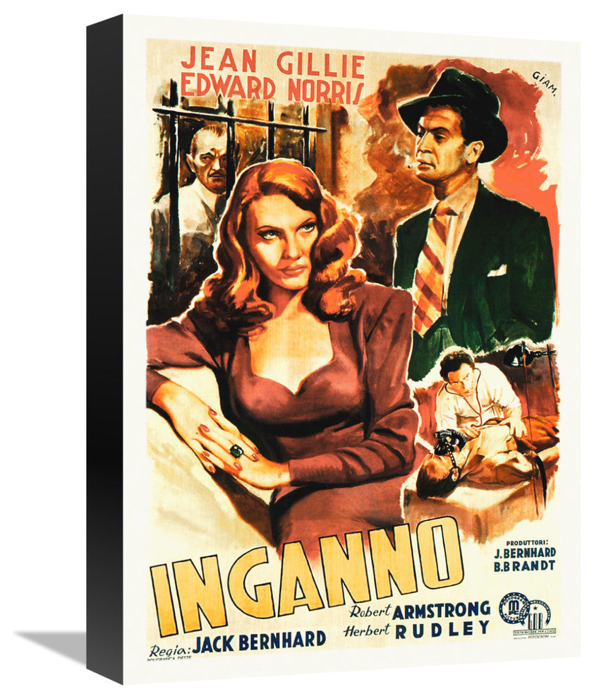 "Italian - Decoy" Stretched Canvas Giclee by Hollywood Photo Archive, 12"x16"