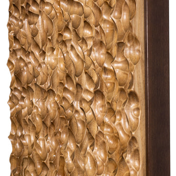 Bonneville Carved Wood Shadow Box Wall Decor