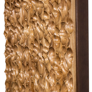 Bonneville Carved Wood Shadow Box Wall Decor