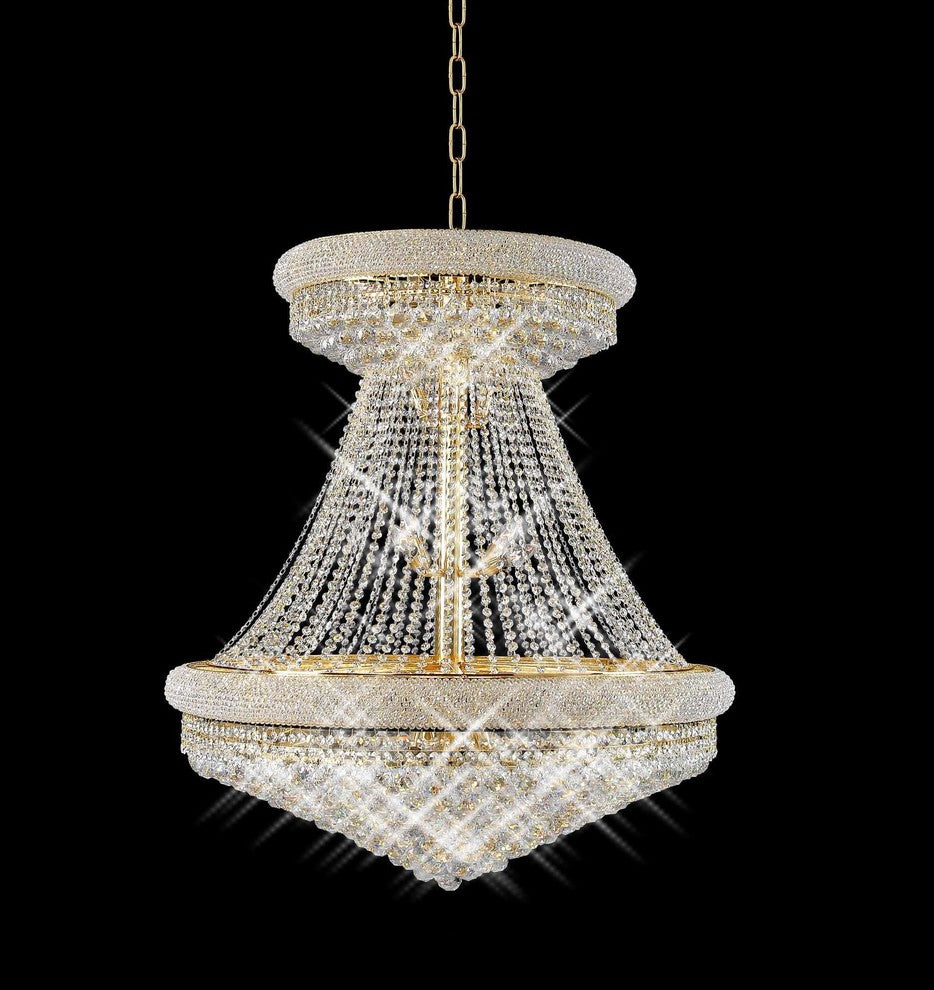 Artistry Lighting Primo Collection Chandelier 36x45, Gold