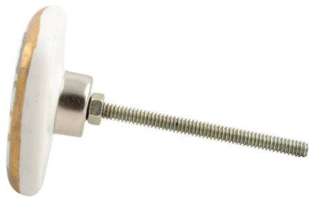 Set of Four Square Ceramic Drawer Knob