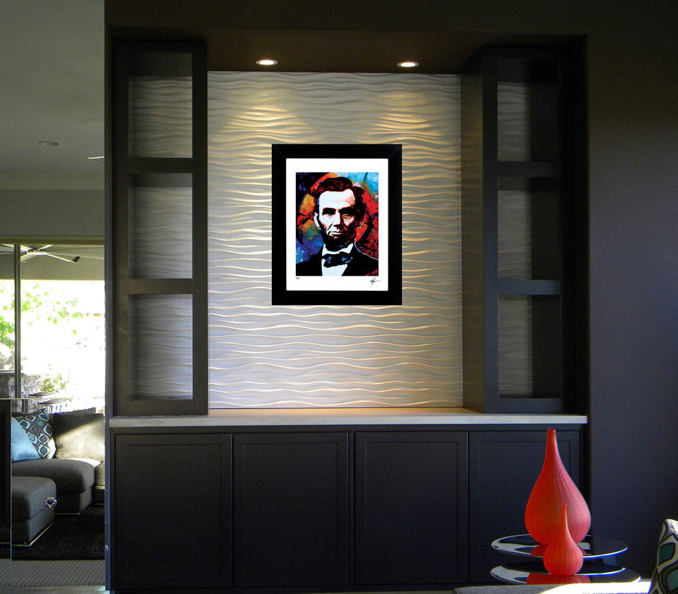 Abraham Lincoln "Knowing Lincoln" Art by Mark Lewis