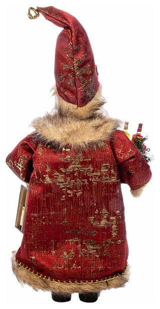 Kurt Adler 17" Kringle Klaus Wine Santa