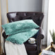 Crushed Velvet Pillow Cover 2 Piece Set, North Sea, 14" X 26"