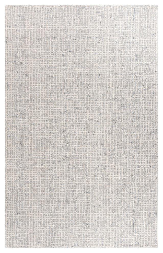 Safavieh Couture Abstract Collection, ABT469 Rug, Silver/Blue, 9'x12'