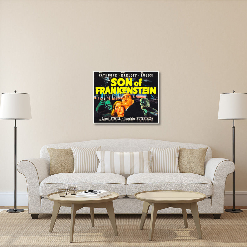 "Son of Frankenstein" Stretched Canvas Giclee by Hollywood Photo Archive, 40x32"