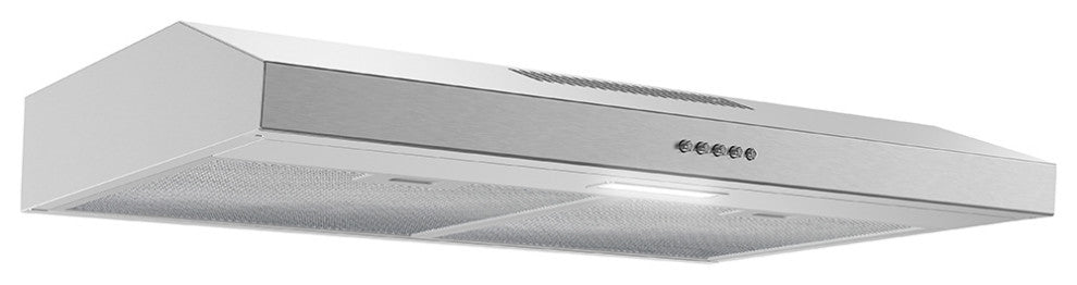 Streamline 30" Bergamo Ductless Undermount Range Hood, Stainless Steel