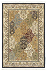 Oriental Weavers Masterpiece Navy/ Multi Oriental Indoor Area Rug 9'10"X12'10"