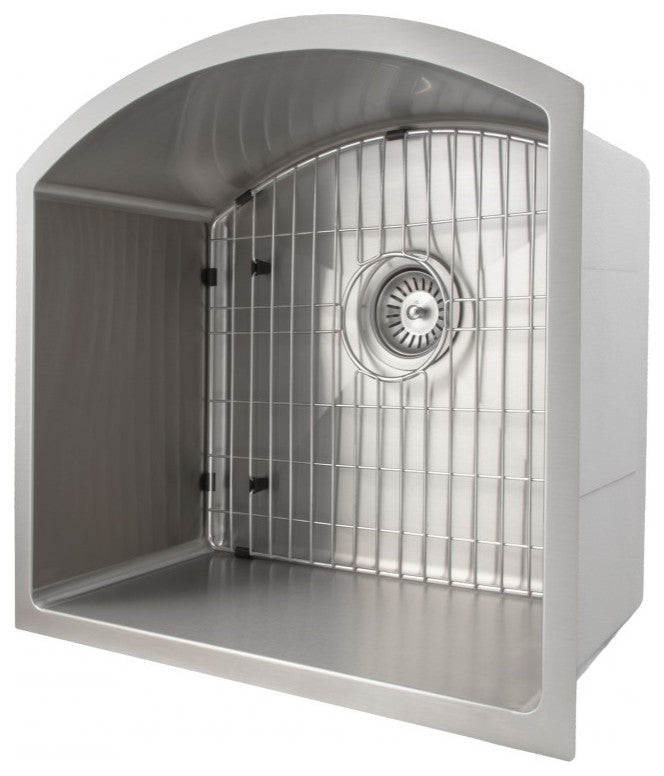 ZLINE 22 In. Under Mount Sink, Stainless Steel, Single Bowl, SCS-22