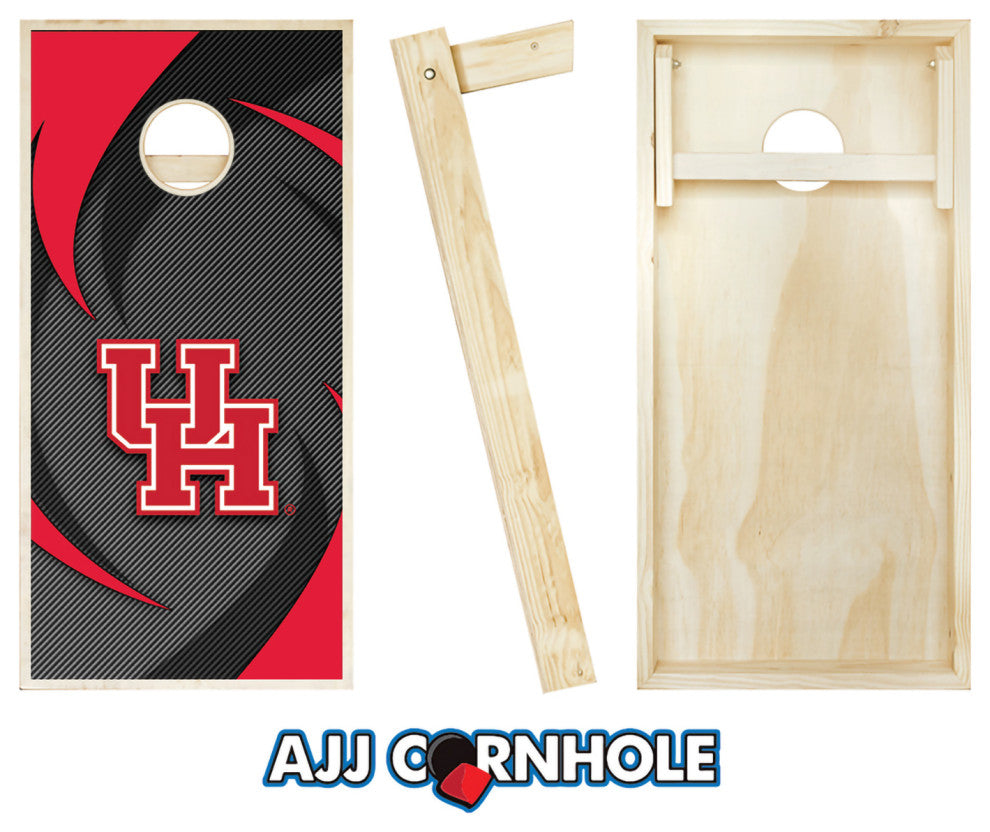 University of Houston Swoosh Cornhole Set