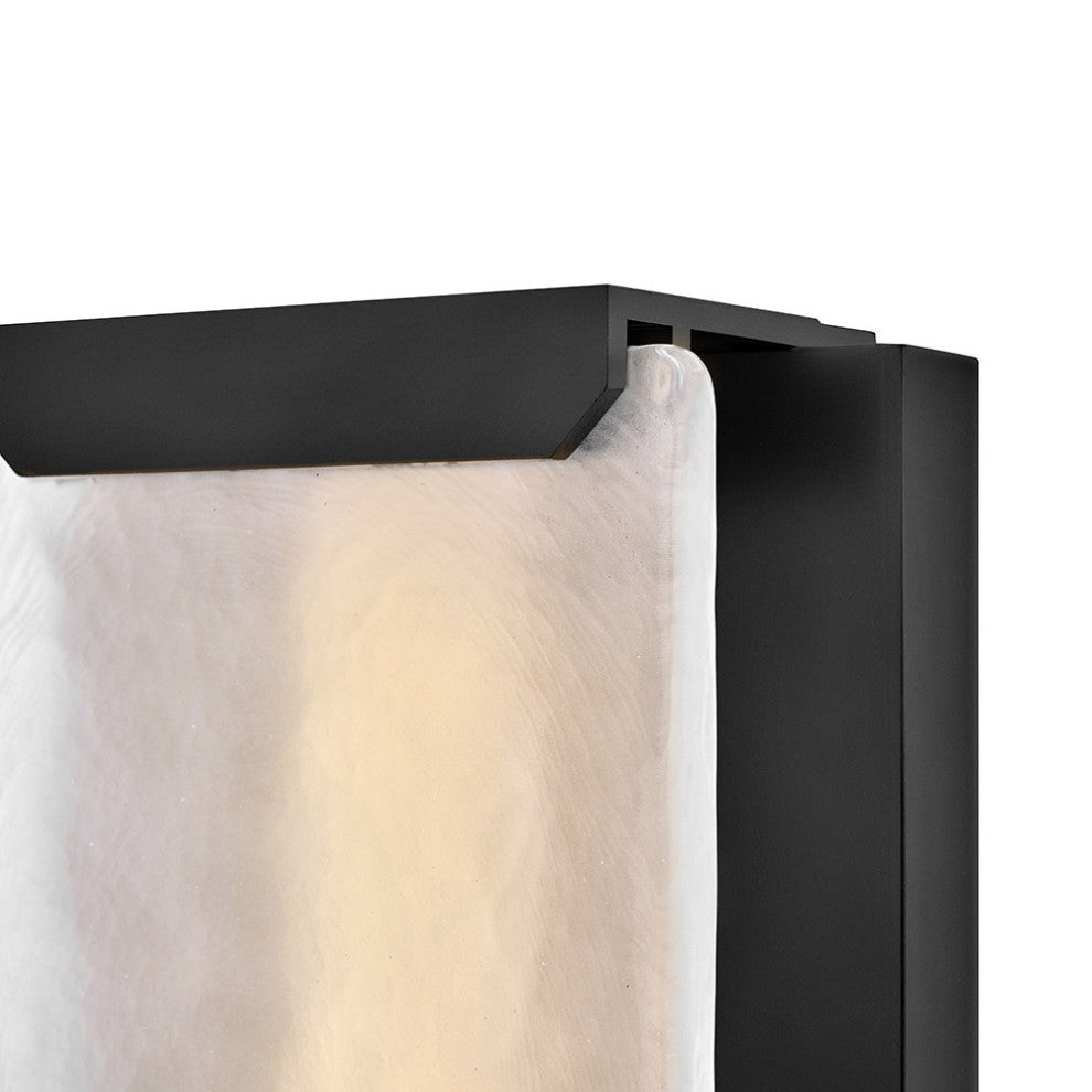 Hinkley Zayde Large Wall Mount Lantern, Black
