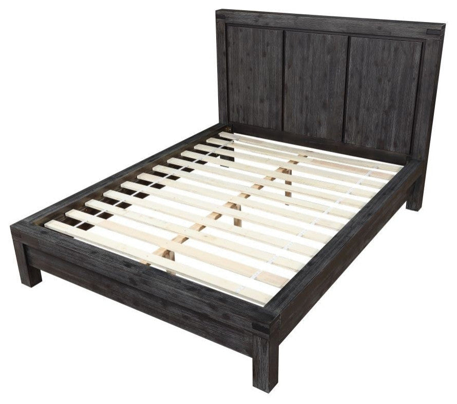 Modus Meadow 5 Piece Cal King Platform Bedroom Set With Chest, Graphite