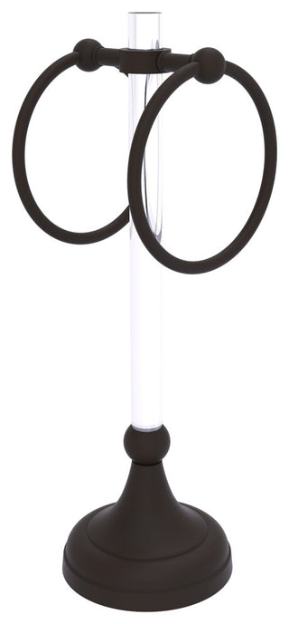 Pacific Grove 2 Ring Vanity Towel Ring, Oil Rubbed Bronze